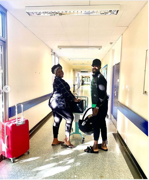 Super Eagles midfielder, Wilfred?Ndidi and wife Dinma welcome their first child together, a girl (photos)