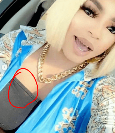 Bobrisky dragged for wearing 